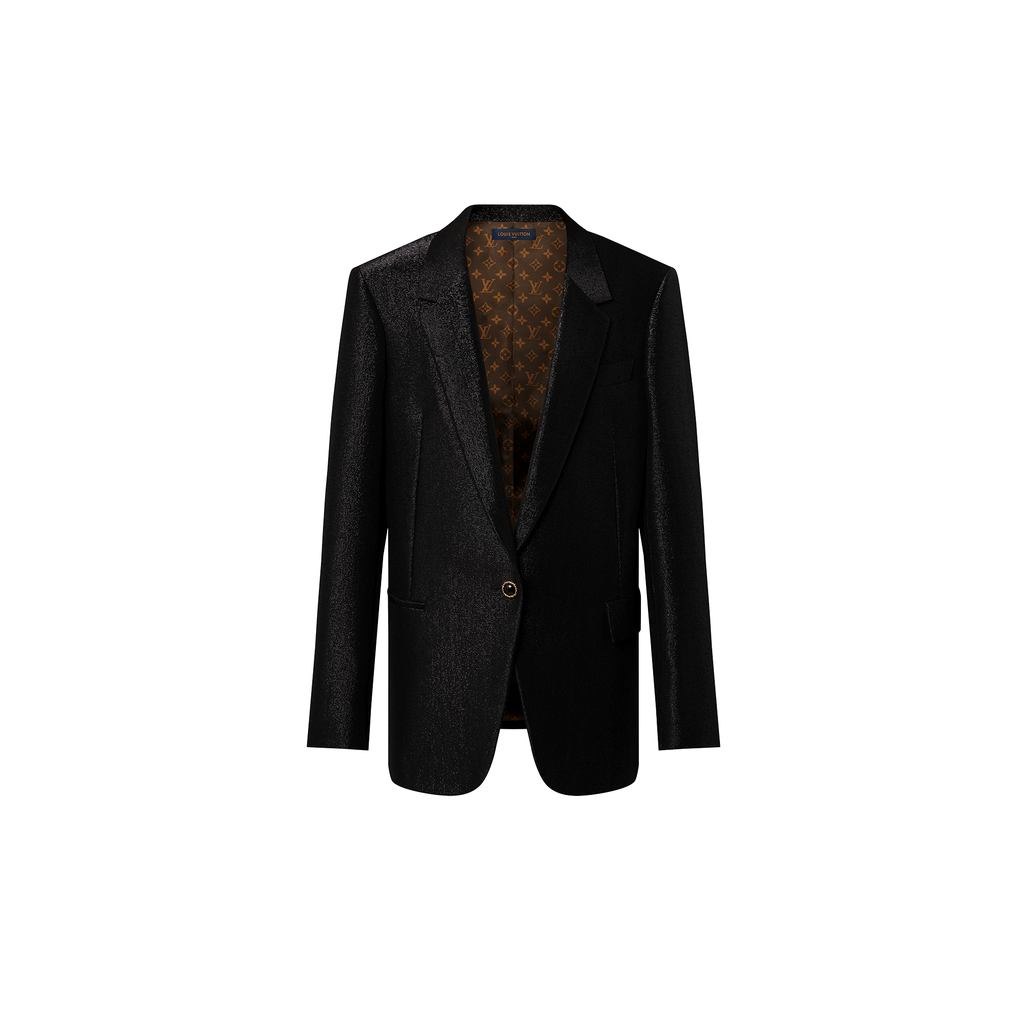 Einreihiger Blazer Mit Glitzer Optik Ready To Wear Zu Weihnachten